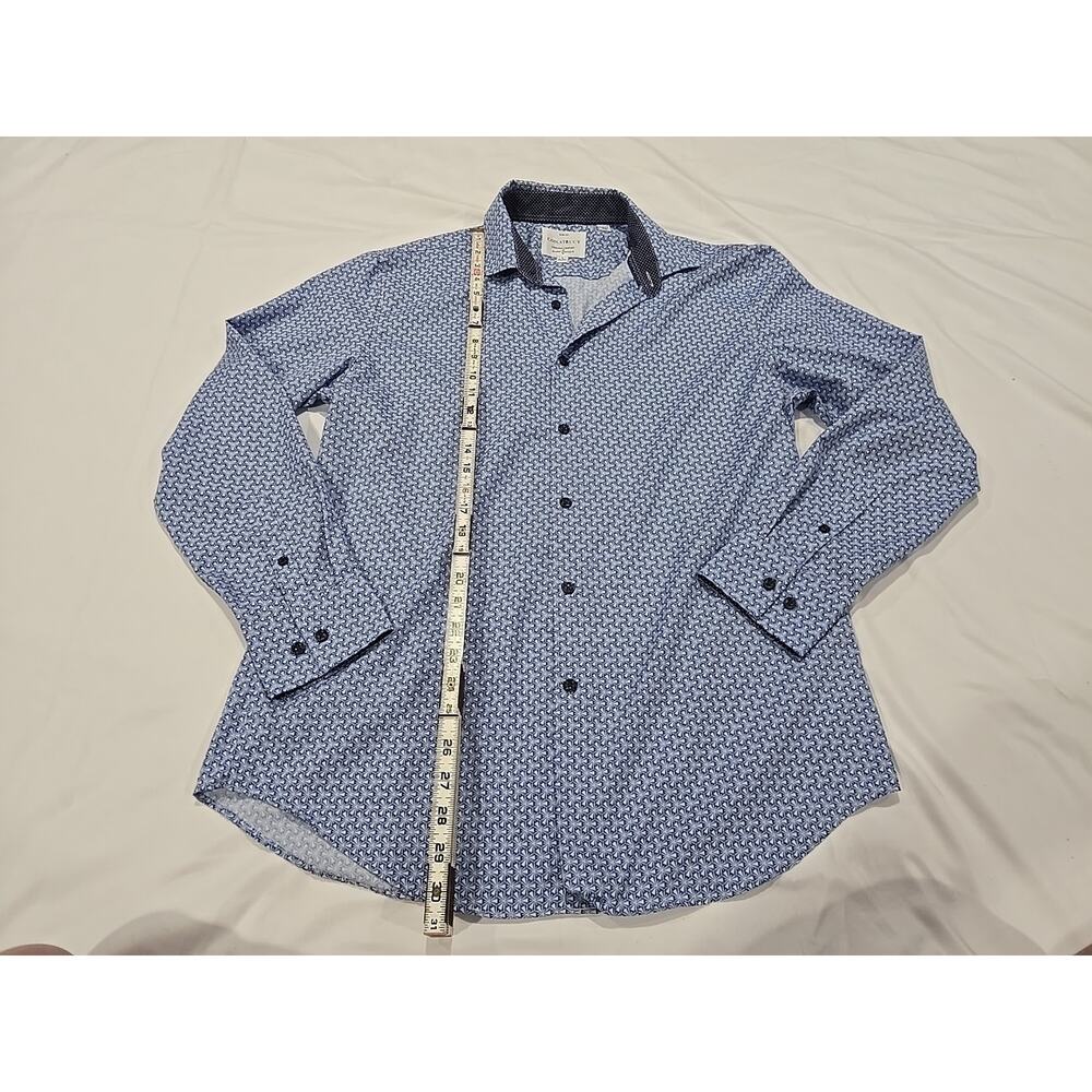 Con.Struct Mens Cooling Comfort 4 Way Stretch Mens Shirt Large Slim Fit